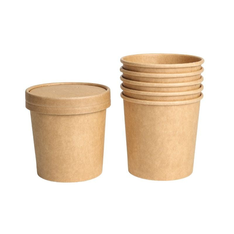 Pot à Soupe Kraft - 360 ml - Lot de 300