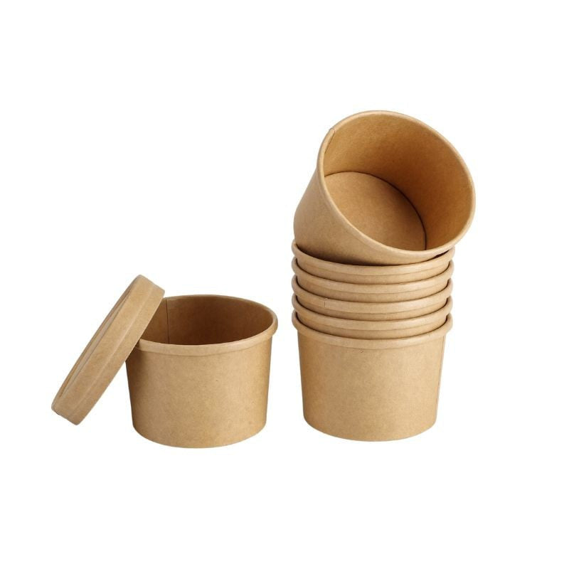 Pot à Soupe Kraft - 240 ml - Lot de 300