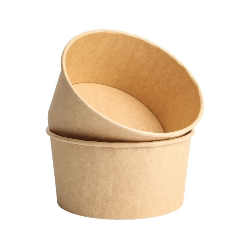 Bol à Salade Kraft - 1000 ml - Lot de 300