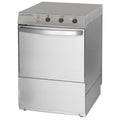 Lave-Vaisselle Professionnel avec Doseur de Liquide de Rinçage et Détergent - 40 x 40 cm