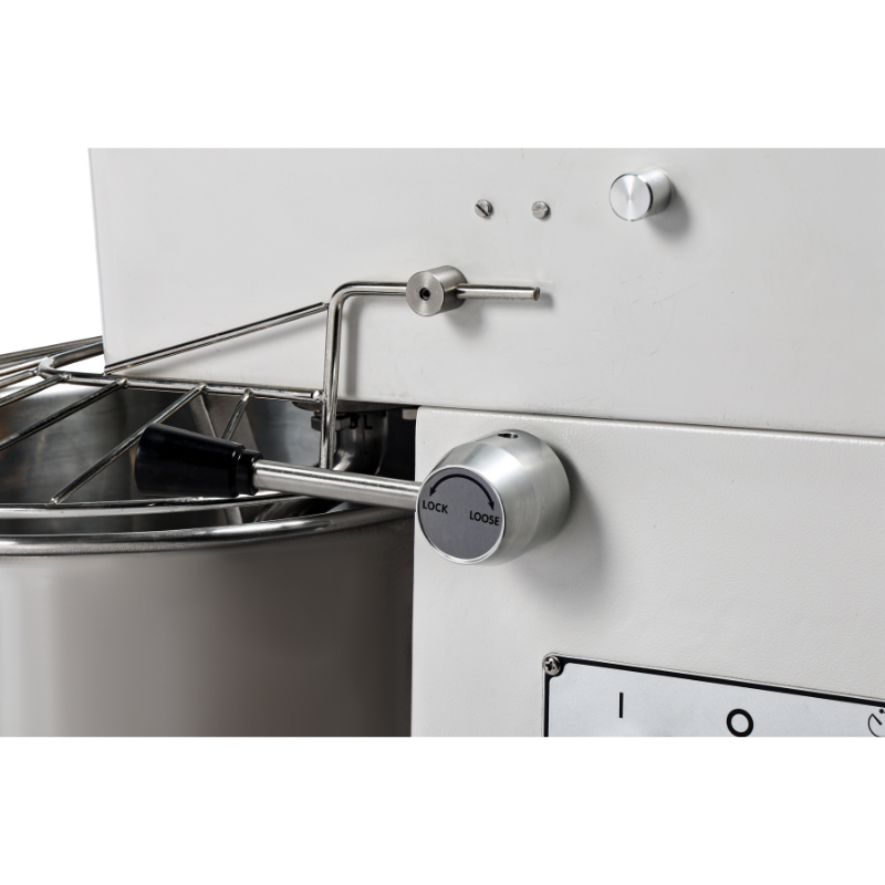 Pétrin 20 L Cuve Fixe et Tête Relevable - 1 Vitesse
