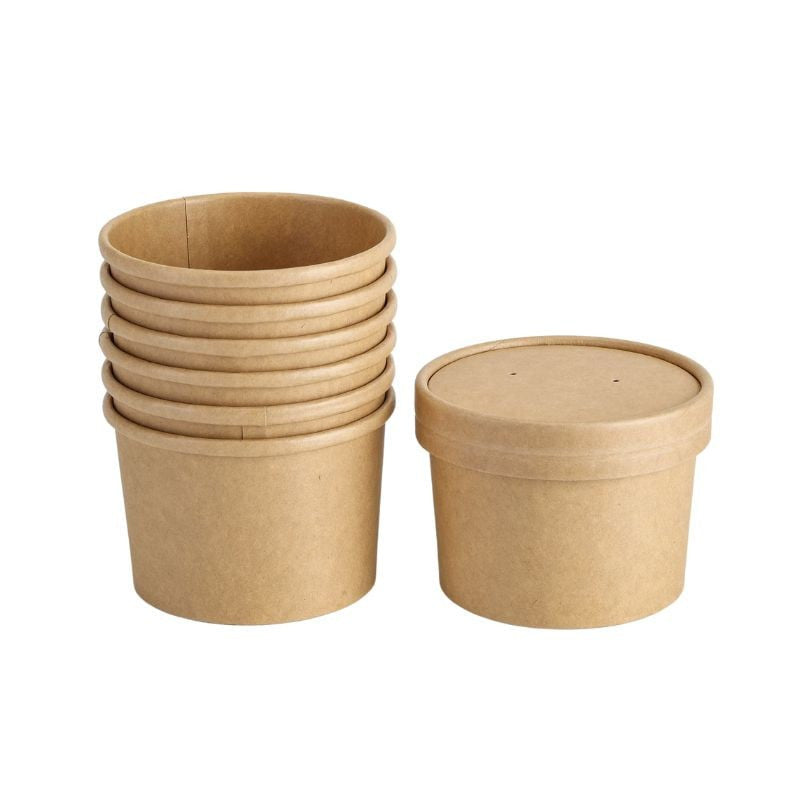 Pot à Soupe Kraft - 240 ml - Lot de 300