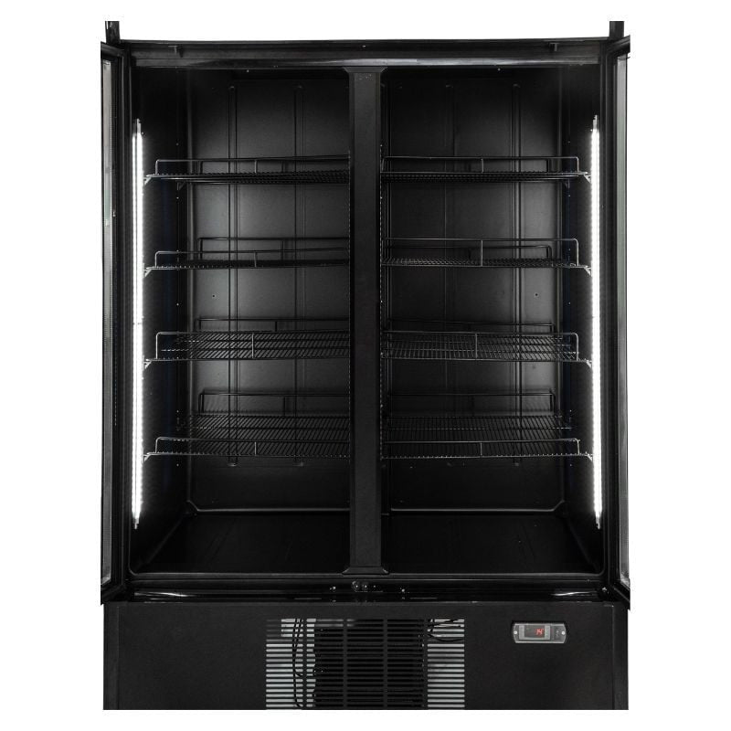 Vitrine à Boissons Réfrigérée - 2 Portes - 1000 L