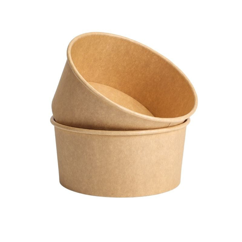 Bol à Salade Kraft - 1300 ml - Lot de 300