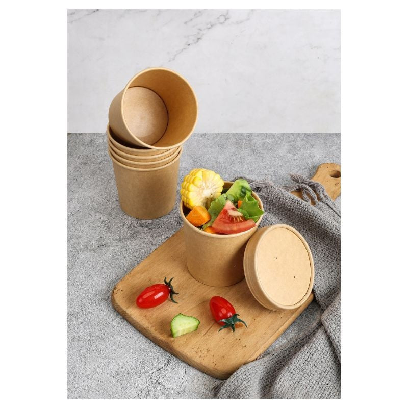 Pot à Soupe Kraft - 360 ml - Lot de 300