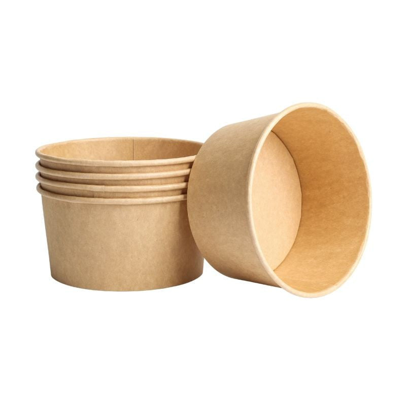 Bol à Salade Kraft - 1000 ml - Lot de 300