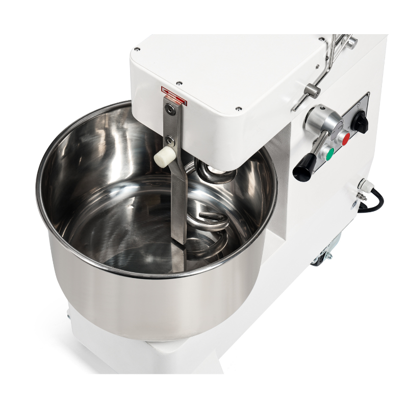 Pétrin 20 L Cuve Fixe et Tête Relevable - 1 Vitesse