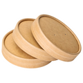 Couvercle pour Pot à Soupe Kraft 480 ml - Lot de 300