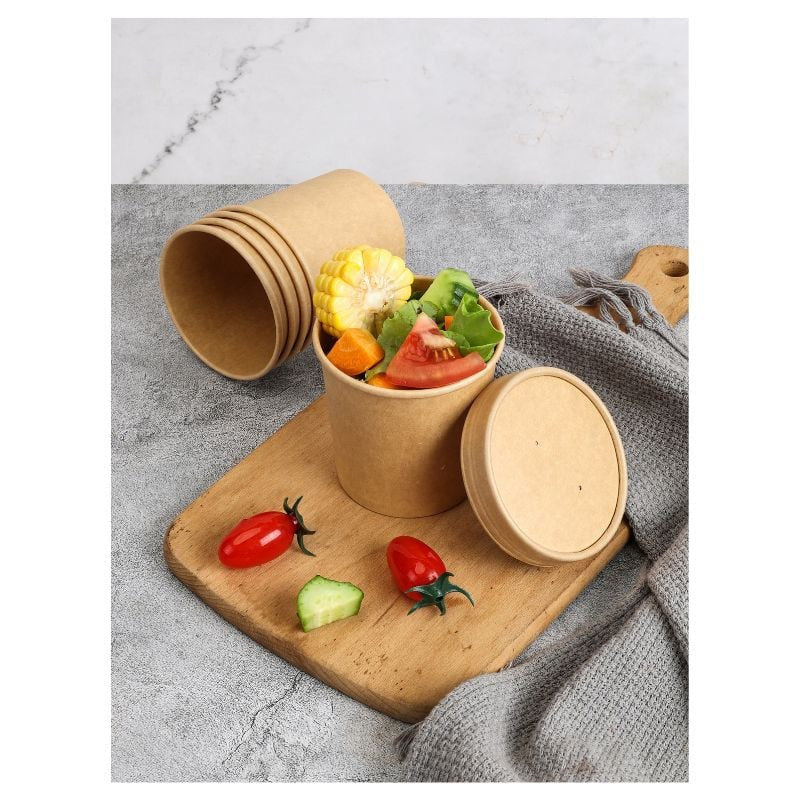 Pot à Soupe Kraft - 360 ml - Lot de 300