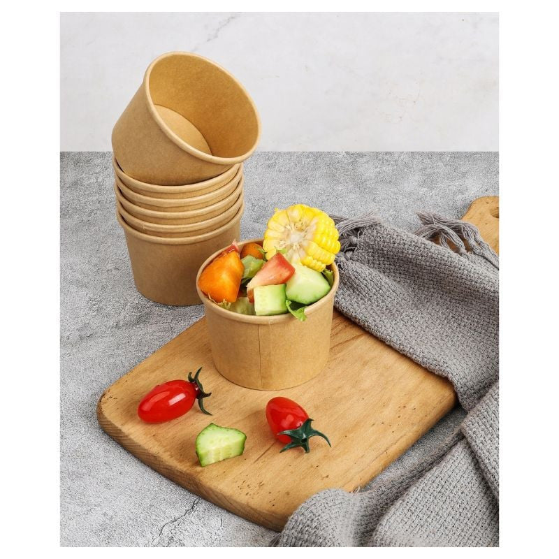Pot à Soupe Kraft - 240 ml - Lot de 300