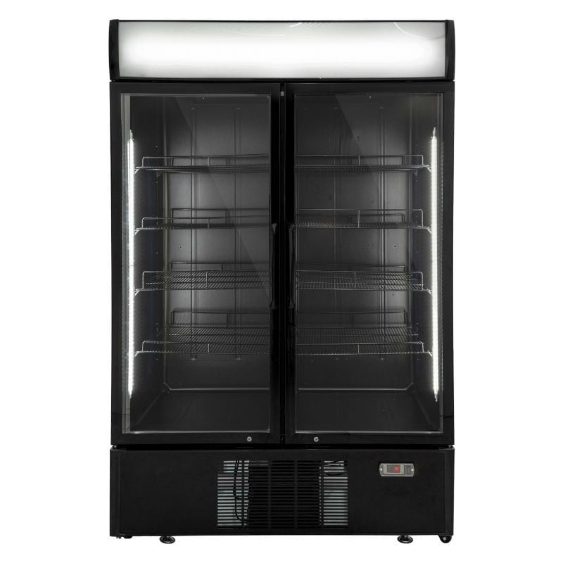 Vitrine à Boissons Réfrigérée - 2 Portes - 1000 L