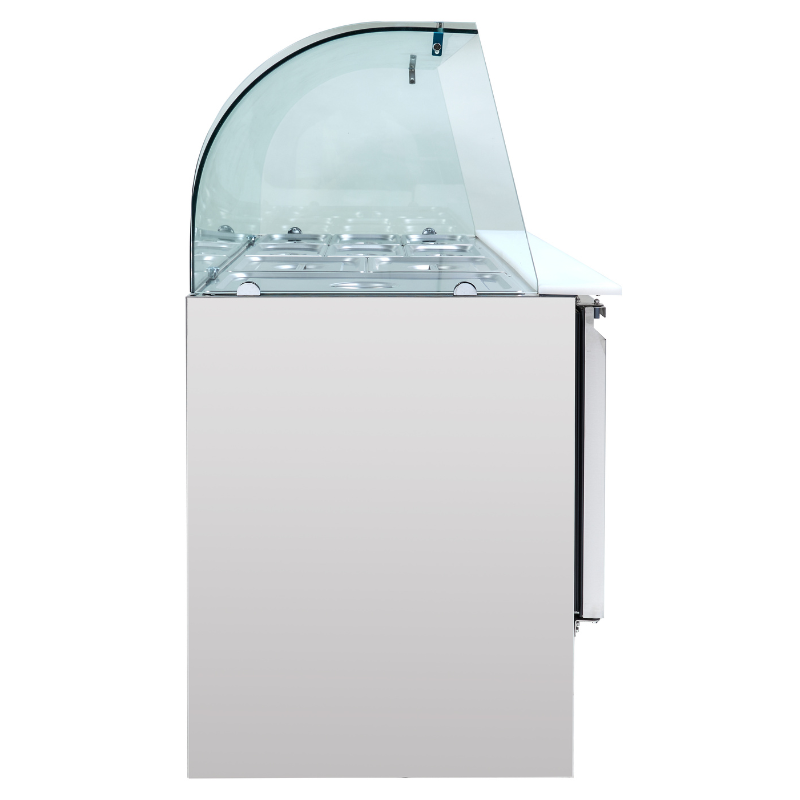 Saladette Réfrigérée 4 GN 1/1 - 3 Portes