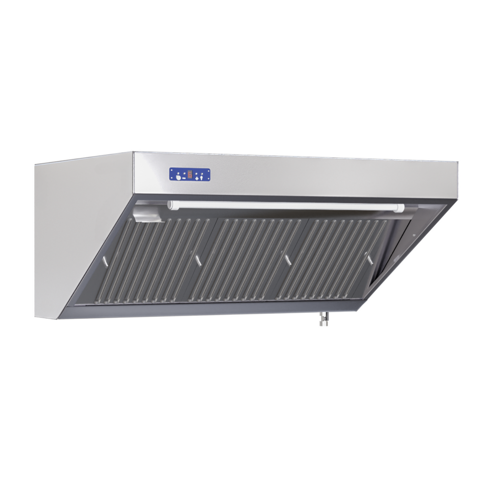Hotte Snack Complète 700 - Longueur 1400 - Avec Moteur, Led et Variateur