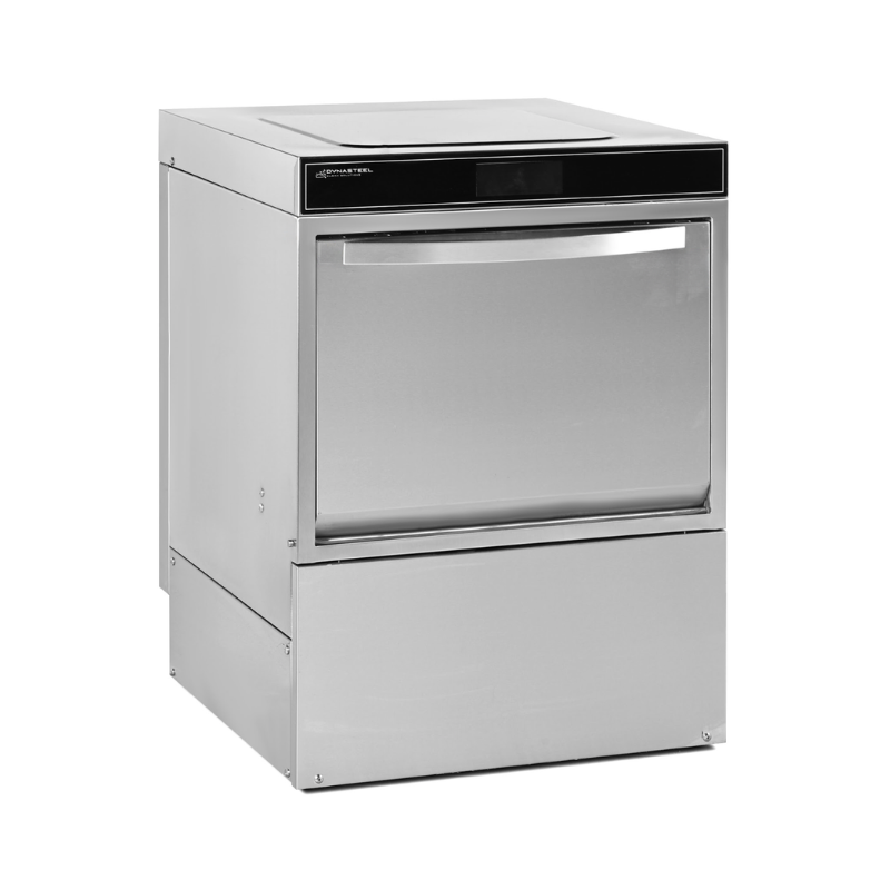 Lave-Vaisselle Professionnel avec Adoucisseur et Pompe de Vidange - 230 V