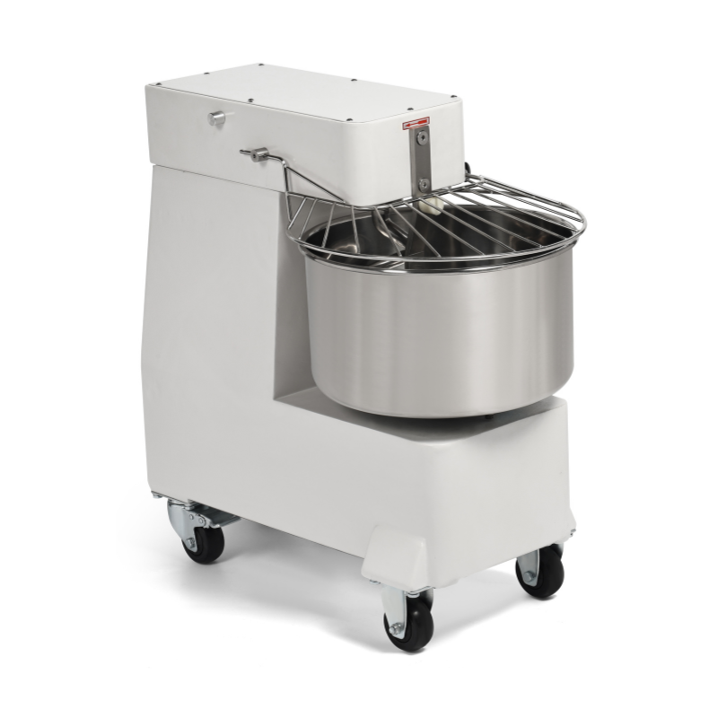 Pétrin 20 L Cuve Fixe et Tête Relevable - 1 Vitesse