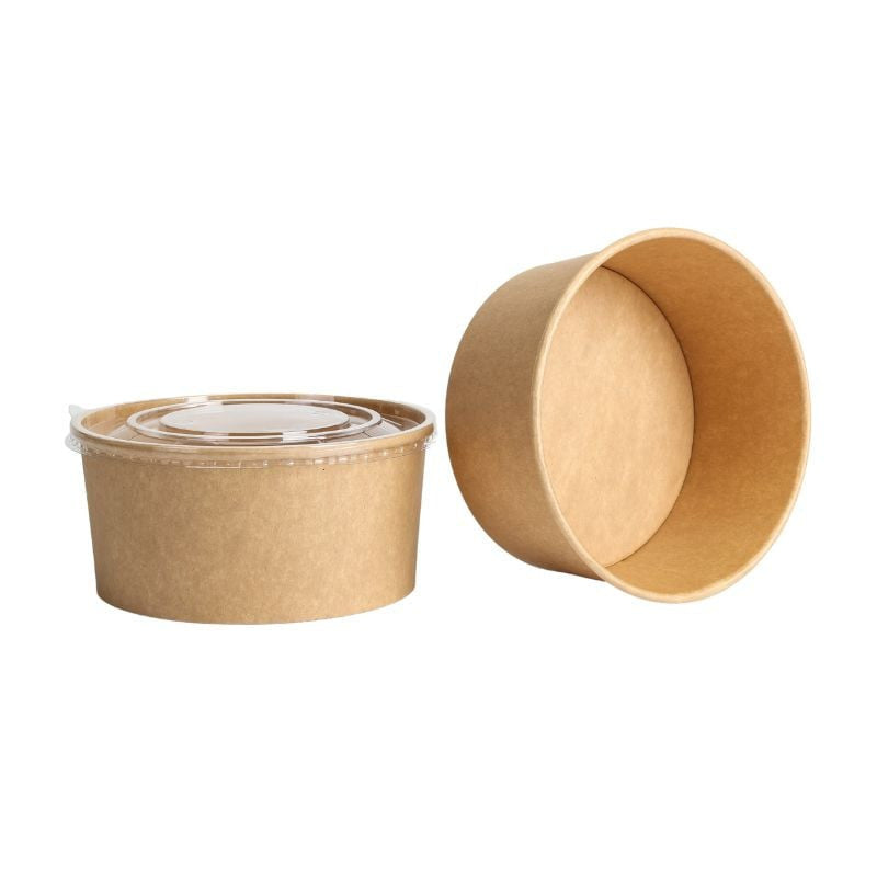 Bol à Salade Kraft - 1300 ml - Lot de 300